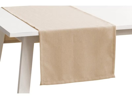 [90325284 1638495] Pichler Tischläufer Panama 50 cm x 1.5 m, Sand