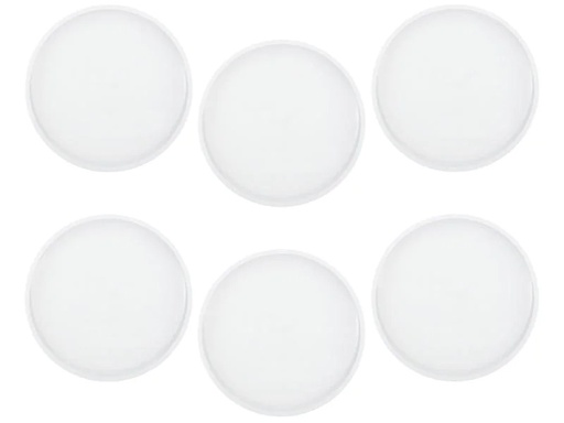 [90052607 524459] Villeroy &amp; Boch Speiseteller Artesano Ø 27 cm, 6 Stück, Weiss