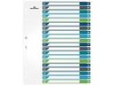 DURABLE Register A4+, 1-20, 5-farbig