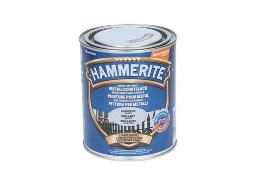 [90325622 1493064] Hammerite Metall-Schutzlack HG Silber, 750 ml