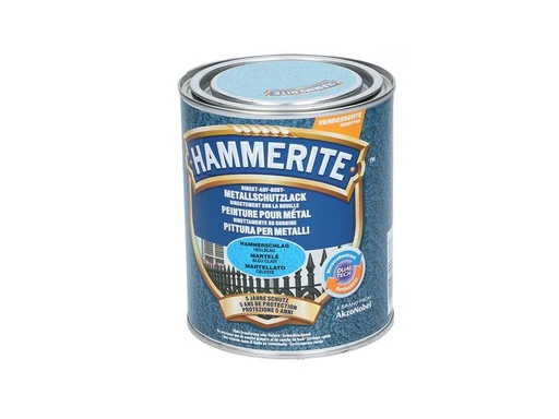 [90325684 1493032] Hammerite Metall-Schutzlack HS Hellblau, 750 ml