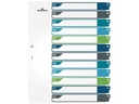 DURABLE Register A4+, 1-12, 5-farbig