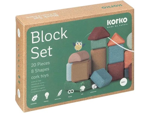 [90326034 1652940] Korko Small Architects 20 Korkbausteine