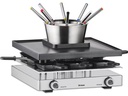 Trisa Raclette-Kombination Fondue Fusion 8 Personen