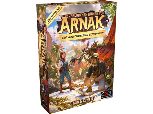[90326300 1647630] Czech Games Edition Kennerspiel Ruinen von Arnak: Die verschollene Expedition