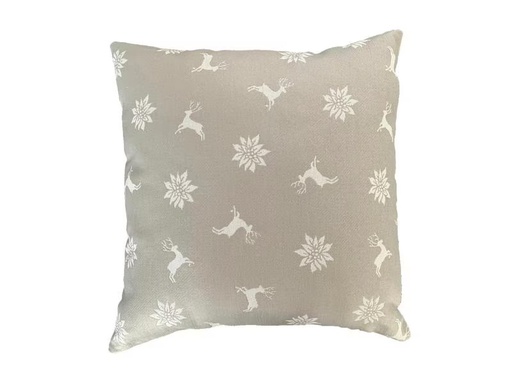 [90326456 1637784] Hubatka Kissenbezug Hirsch 43 x 43 cm, Beige