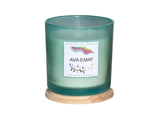 [90326493 1649717] AVA &amp; MAY Duftkerze Scandinavian Northern 380 g