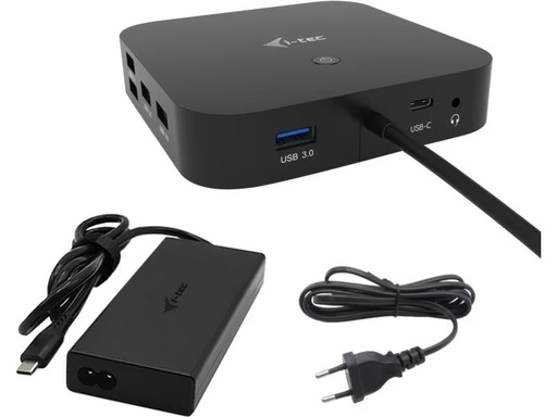 [90326497 1648430] i-tec Dockingstation USB-C HDMI Dual DP, PD 100W + USB-C Ladegerät