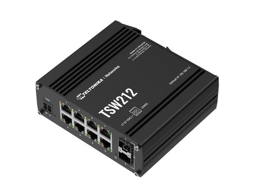 [90326680 1651302] Teltonika Rail Switch TSW212 10 Port