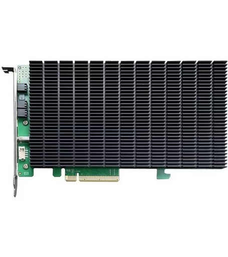 [90326756 1645573] Highpoint RAID-Controller SSD6204A PCI-Ex8v3 - 4x M.2 NVMe, bootfähig