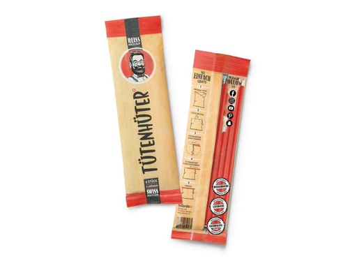 [90326820 1052464] böörds Verschlussclip 6 Stück, Rot