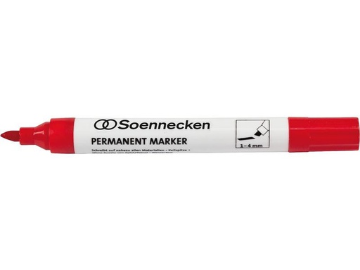 [90326842 1408716] Soennecken Permanent-Marker Rot