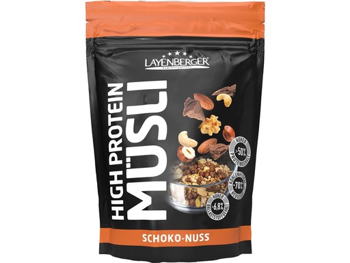 [90326946 1655348] Layenberger Müesli 3K Protein Schoko-Nuss 390 g