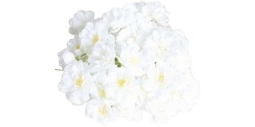[90326981 1645307] Dekomat AG Kunstblume Kirschblüten Weiss