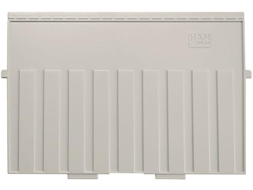 [90326995 1648968] HAN Karteibox A4 quer, Grau, 5 Stück