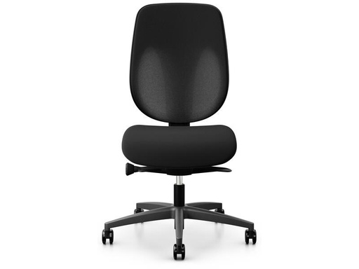 [90327195 1635532] Giroflex Bürostuhl 353 mit Netzrücken, ohne Armlehnen, Schwarz