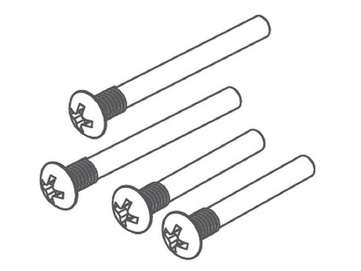 [90327209 1657535] Absima Querlenker-Bolzen unten v/h ADB1.4