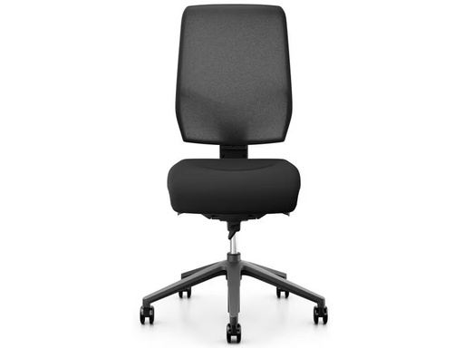 [90327222 1635546] Giroflex Bürostuhl 68 mit Netzrücken, ohne Armlehnen, Schwarz