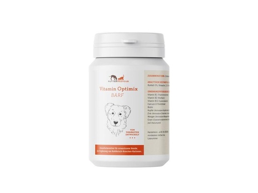 [90327268 1649229] Futtermedicus Hunde-Nahrungsergänzung Barf Vitamin-Optimix, 180 g