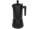 FURBER Espressokocher Chicchi 6 Tassen, Schwarz