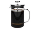 FURBER Kaffeebereiter 0.8 l, Schwarz/Transparent