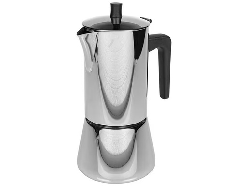 [90327300 1584675] FURBER Espressokocher Chicchi 6 Tassen, Silber