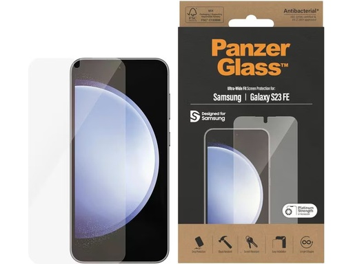 [90327303 1632225] Panzerglass Displayschutz Ultra Wide Fit Galaxy S23 FE