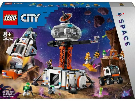 [90327489 1638728] LEGO® City Raumbasis mit Startrampe 60434