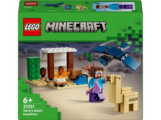 [90327580 1638657] LEGO® Minecraft Steves Wüstenexpedition 21251