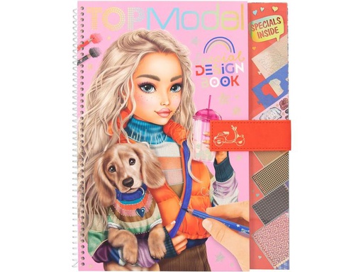 [90327599 1627651] Depesche Malbuch Design Book Top Model 60 Seiten