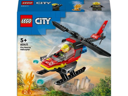 [90327632 1638716] LEGO® City Feuerwehrhubschrauber 60411