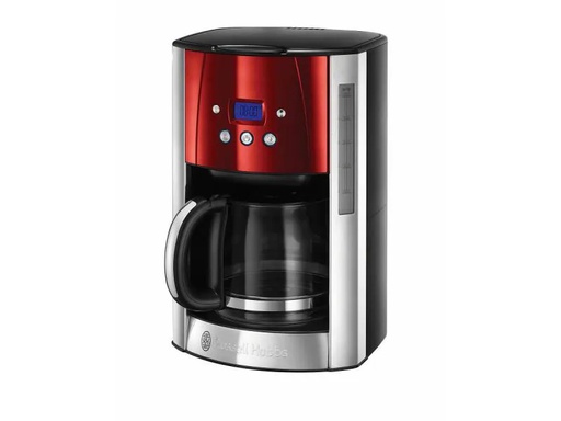[90052915 749168] Russell Hobbs Filterkaffeemaschine Luna Solar Rot