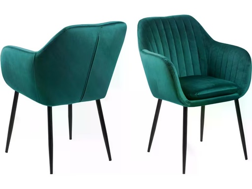 [90327875 1654947] AC Design Stuhl Emilia Smaragdgrün