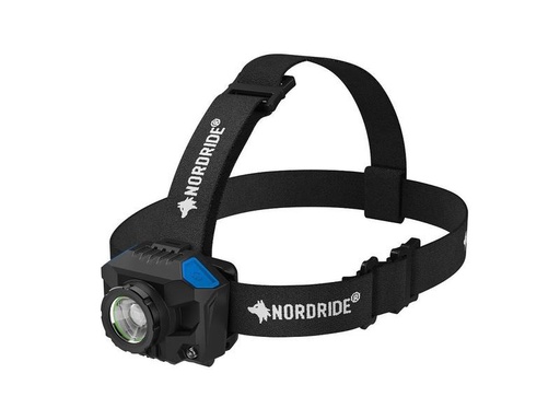 [90327894 1634604] Nordride Stirnlampe LED Active X1 R, 700 Lumen, IP65, Schwarz