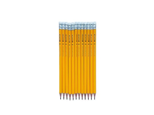 [90327895 1404884] Büromaterial Bleistift STEASDAR 12 Stück, Graphit