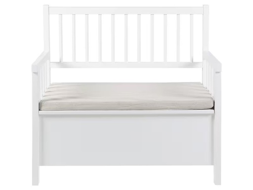 [90327902 1654949] AC Design Bank Aster 90 x 48 x 85 cm, Weiss