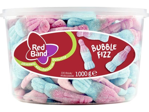 [90327931 1658121] Red Band Kaubonbon Bubble Fizz 1000 g