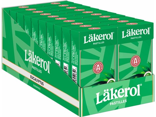 [90327970 1658119] Läkerol Bonbons Eucalyptus 20 x 27 g