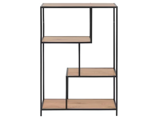 [90327987 1654965] AC Design Regal Seaford 77 x 35 x 114 cm, Nature/Schwarz
