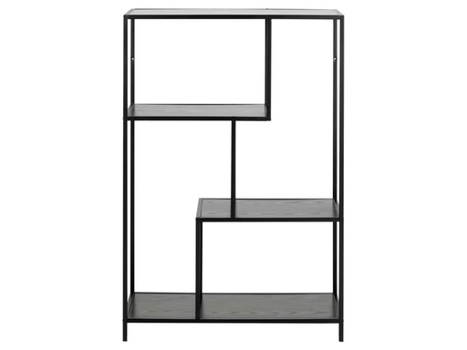 [90328012 1654966] AC Design Regal Seaford 77 x 35 x 114 cm, Schwarz