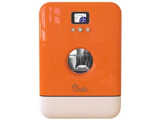 [90328098 1657061] Daan Tech Tischgeschirrspüler Bob Orange/Weiss