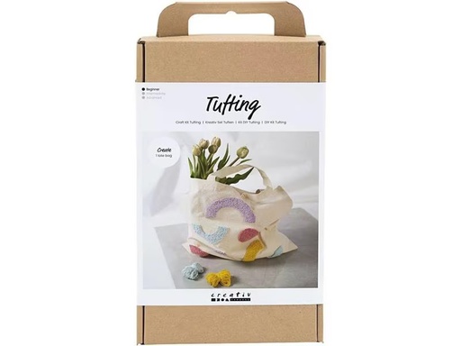 [90328181 1644324] Creativ Company Bastelset Punch Needle Einkaufstasche