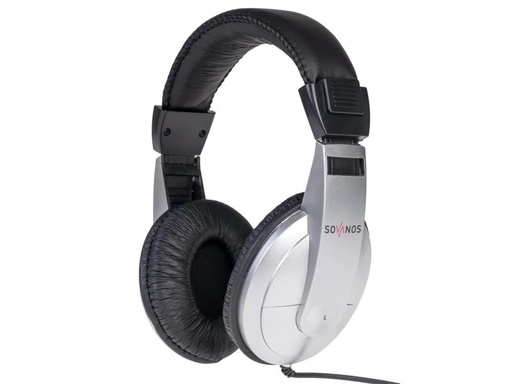 [90052963 1027975] Sovanos Over-Ear-Kopfhörer SVH100-SI Silber