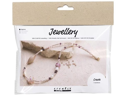 [90328269 1644298] Creativ Company Schmuck Bastelset Halskette Rosétöne