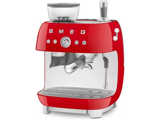 [90328281 1662632] SMEG Siebträgermaschine 50's Style EGF03RDEU Rot