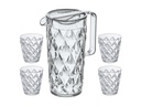 Koziol Krug Crystal 1.6 l 5-teilig, Transparent