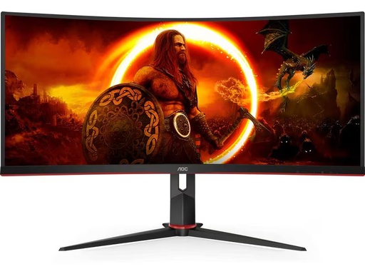 [90328327 1640495] AOC Monitor CU34G2XP/BK