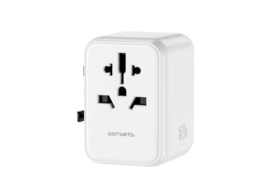 [90328400 1657361] 4smarts Weltreiseadapter Nomad 20W weiss