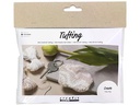Creativ Company Bastelset Schlüsselring Beige