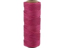 Creativ Company Bambus Kordel 1 mm, 65 m Dunkelpink